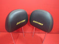 06 Dodge Charger Daytona RT Top Banana Front Set Seat Headrest Black/Y