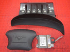 99-02 Ford Mustang GT V6 LH RH SRS Airbags Air Bag Bags Set W/ Module 