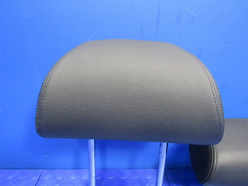 14-18 BMW X5 F15 2nd Row Rear Seat Head Rest Headrests Set Leather Bla
