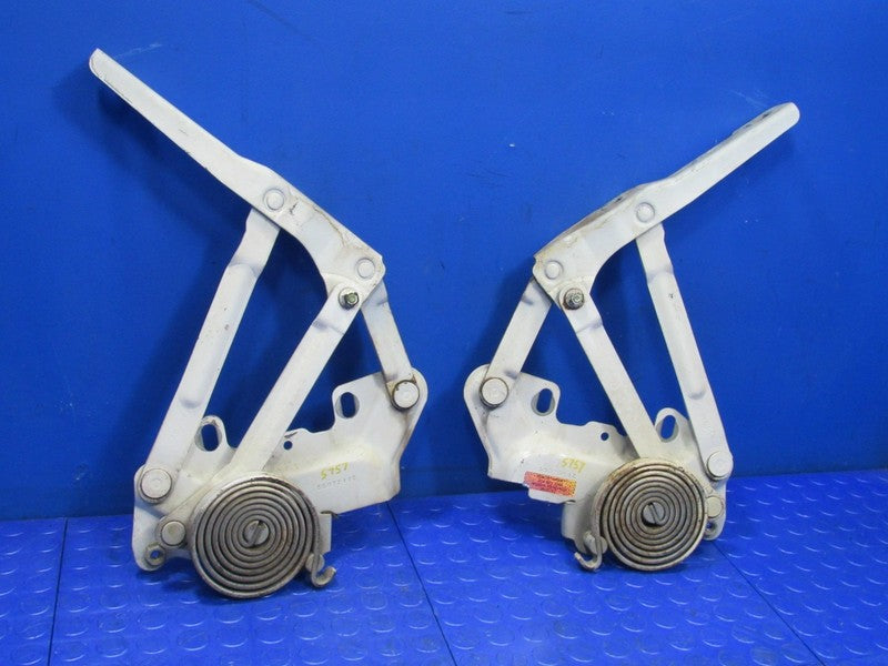 94-02 Dodge Ram 1500 2500 3500 Hood Hinge Hinges Set Pair White 5757