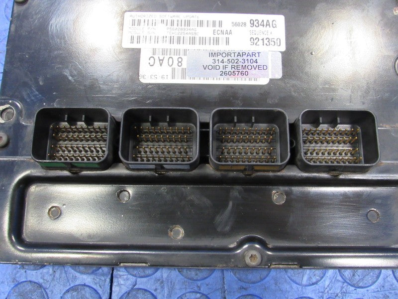 PLUG & PLAY 05 Dodge Dakota 4.7L AT ECU Engine Computer 56028934 PROG 