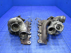 15-18 Porsche Macan S GTS 95B 3.0L V6 Twin Turbo Turbocharger Pair LH 