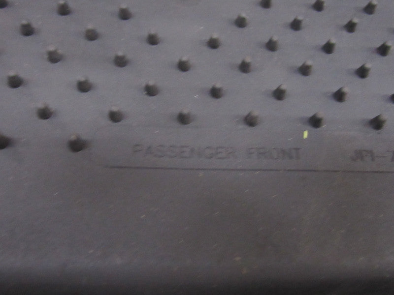 07-13 Acura MDX Accessory Black Rubber All Season Floor Mats Set OEM 4
