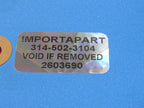 01-03 Volkswagen Eurovan 2.8l AXK Automatic Transmission Wiring Wire H