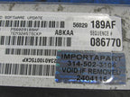 PROGRAMMED PLUG & PLAY 06 Dodge Ram Truck 3.7 V6 AT ECU 56029189AF 189