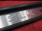 98-04 Mercedes SLK R170 Door Sill Kick Scuff Step Panel Plate Rail Set