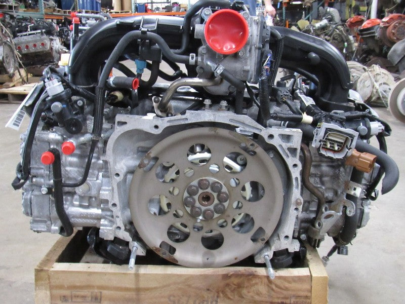 14-15 Subaru Forester 2.5L Engine Motor Assembly CVT PZEV FB25 167K 21