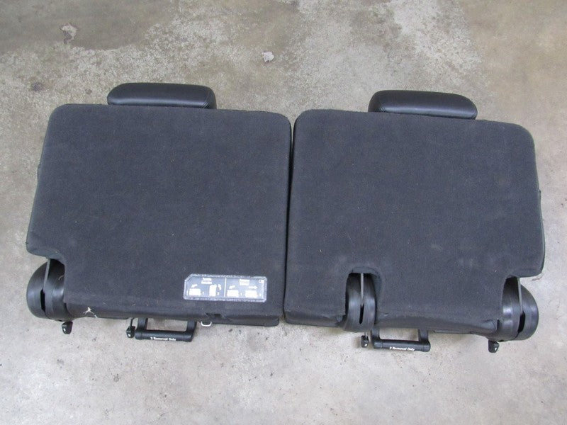 07-14 Tahoe Yukon Suburban Escalade Black Leather Third 3rd Row Seat 3