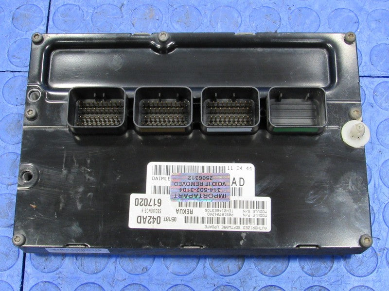 PROGRAMMED PLUG & PLAY 07 Grand Cherokee 3.7L ECM 05187042AD 042 PROG 