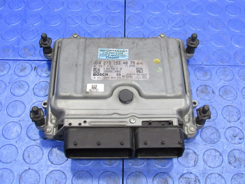 07-08 Mercedes GL450 X164 ECU ECM PCM Engine Computer UNLOCKED 273 153