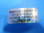04-06 Acura TSX CL9 2.4L K24A2 Timing Chain Case Cover 11410-PPA-000 3