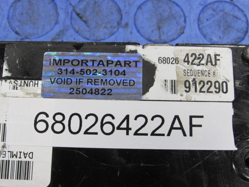 PROGRAMMED PLUG & PLAY 09 Dodge Charger 300 2.7L V6 ECM 68026422AF 422