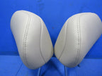 08-13 Toyota Highlander Second Row Rear Seat Headrests Tan Leather Set