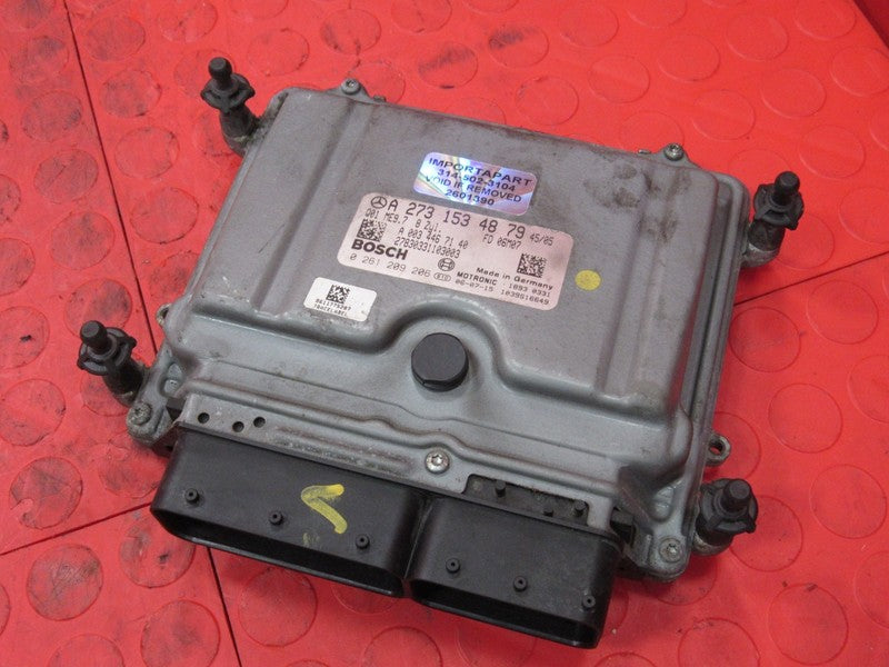 07-08 Mercedes GL450 X164 ECU ECM PCM Engine Computer UNLOCKED 273 153
