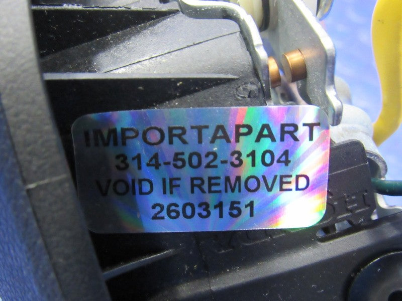 13-15 Honda Civic Driver Steering Wheel Mounted Airbag Air Bag Black 3
