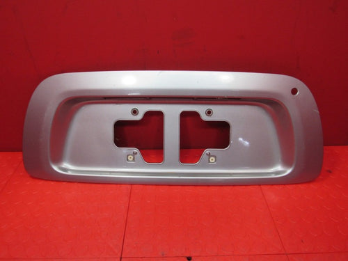 01-07 Toyota Sequoia Rear Hatch Lift Gate License Plate Trim Silver Me