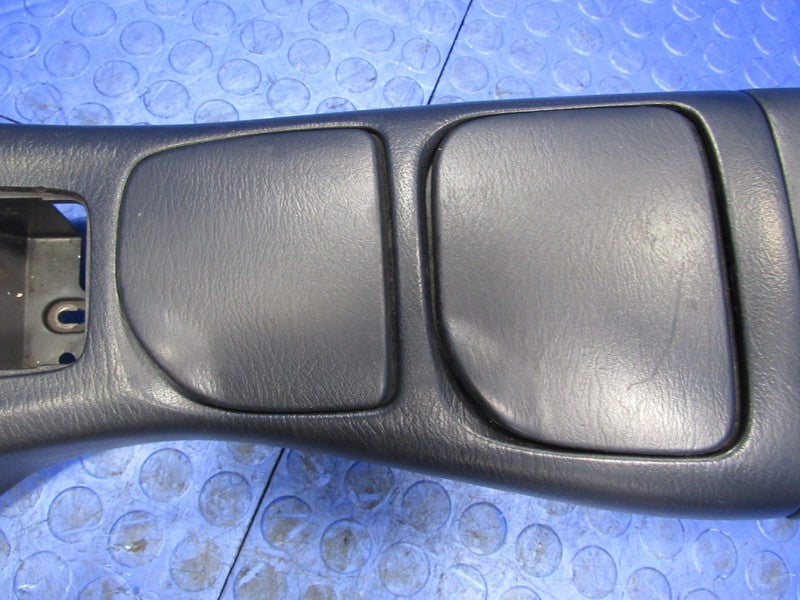 01-05 Mazda Miata MX5 MX-5 MT NB2 Center Console Armrest Cupholder Bla