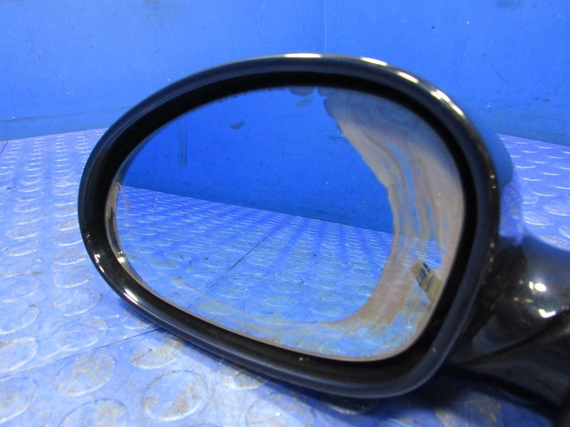 01-06 BMW M3 E46 Left LH Driver Side Folding Power Door Mirror Black 5