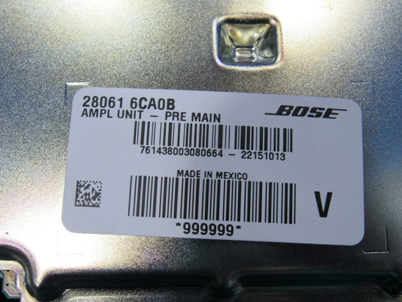 19-22 Nissan Altima Bose Stereo Amp Amplifier Booster OEM 28061-6CA0B 
