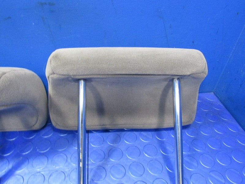03-09 Toyota 4Runner Second Row Rear Seat Headrests Gray Cloth Set 210