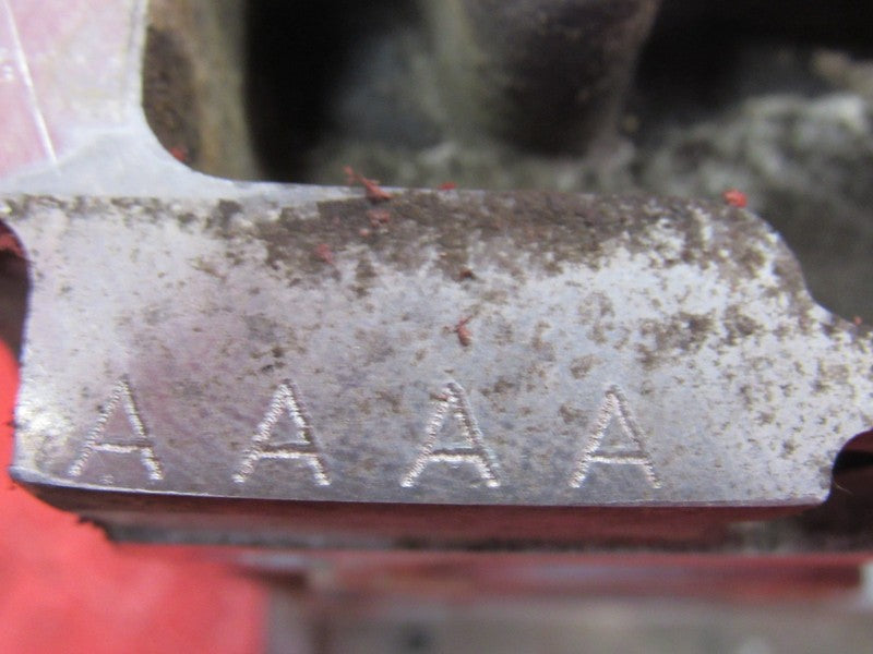 04-06 Acura TSX K24A2 RAA 87mm Cylinder Engine Block Bare Main Caps Gi