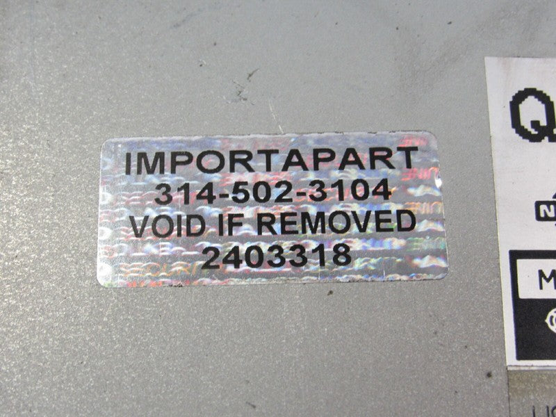 98-99 Nissan Pathfinder Infiniti QX4 ECU ECM PCM Engine Computer MECM-