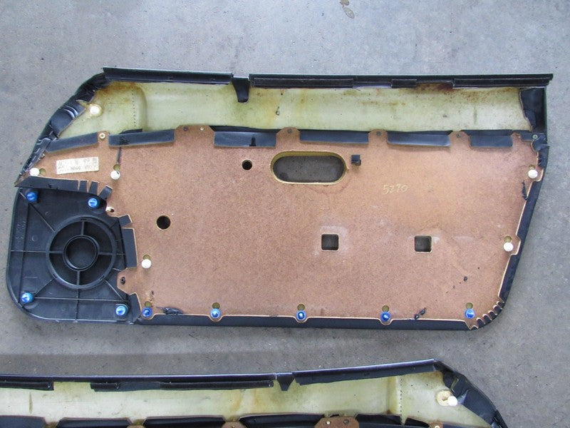 90-97 Mazda Miata MX5 NA LH RH Driver Pass Door Panel Card Black Manua
