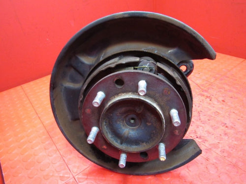 01-04 Toyota Sequoia Left Driver Rear Axle Shaft ABS Backing Plate OEM