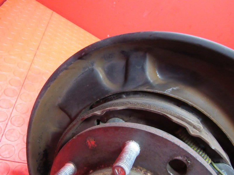 01-04 Toyota Sequoia Left Driver Rear Axle Shaft ABS Backing Plate OEM