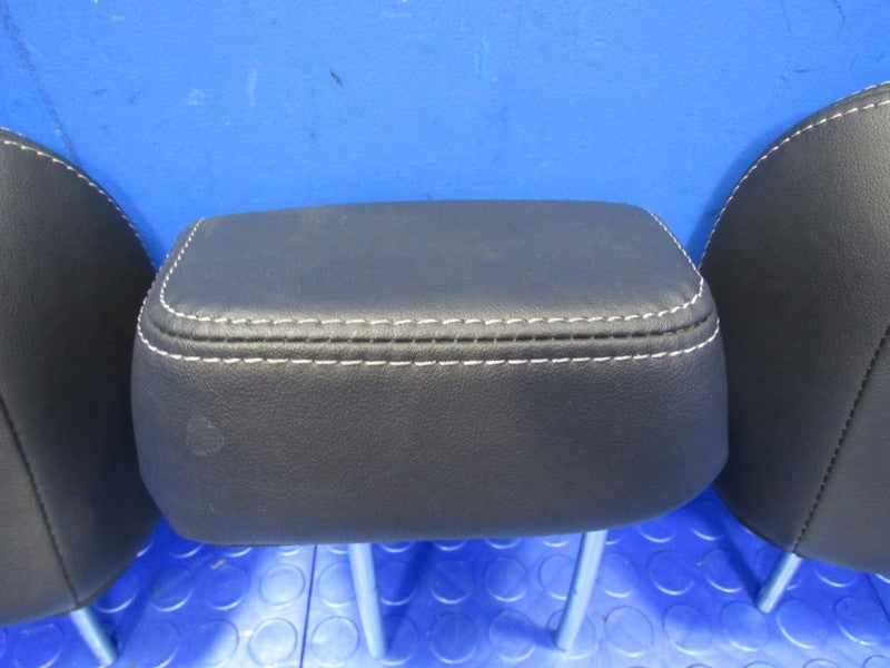 14-18 Subaru Forester Leather Rear Seat Headrest Head Rest Set of 3 Bl