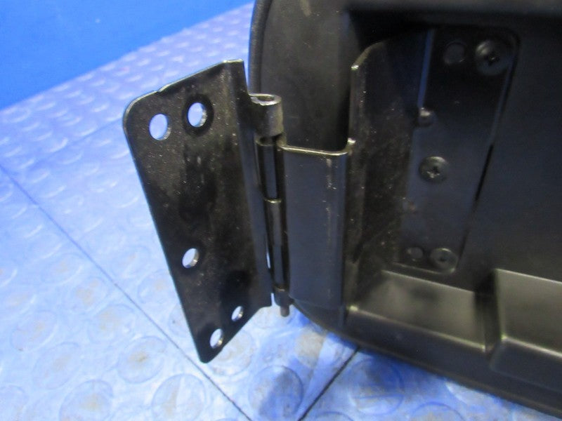 06-10 Hummer H3 H3T Leather Center Console Armrest Top Lid Ebony Black