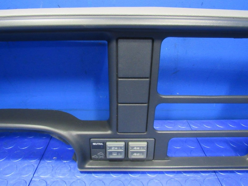 95-99 Chevrolet GMC Silverado Tahoe Suburban Gauge Dash Bezel Gray 308