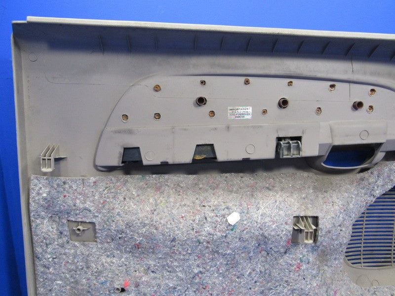 00-02 Ford Excursion Rear Right Passenger Inner Door Panel Wood Beige 