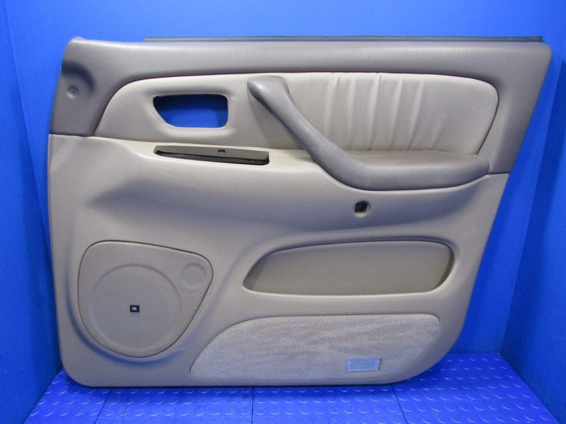 01-04 Toyota Sequoia Limited Front RH Passenger Interior Door Trim Pan