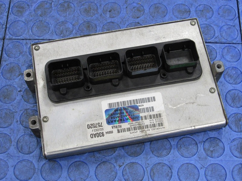 PLUG & PLAY 06 Grand Cherokee 3.7L V6 4x2 Engine Computer ECU 05094930