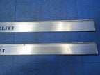 01 Ford Mustang GT Bullitt Left Right Aluminum Door Sill Scuff Plate P
