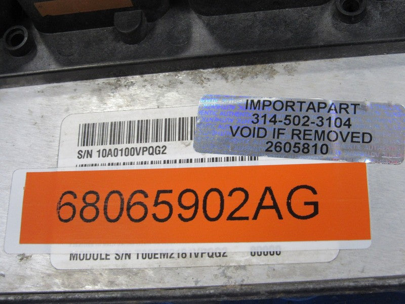 PLUG & PLAY 12 Ram 1500 3.7L AT ECU Engine Computer 68065902 PROG 5810