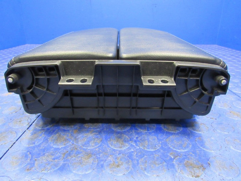 10-15 Mazda CX-9 Center Storage Console Lid Trim Armrest Leather Black