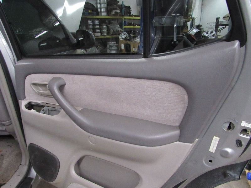 01-04 Toyota Sequoia SR5 Right RH Passenger Side Rear Door Trim Panel 