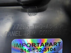 12 Honda Civic Si Black Red Shifter Shift Boot Bezel Center Console Ga