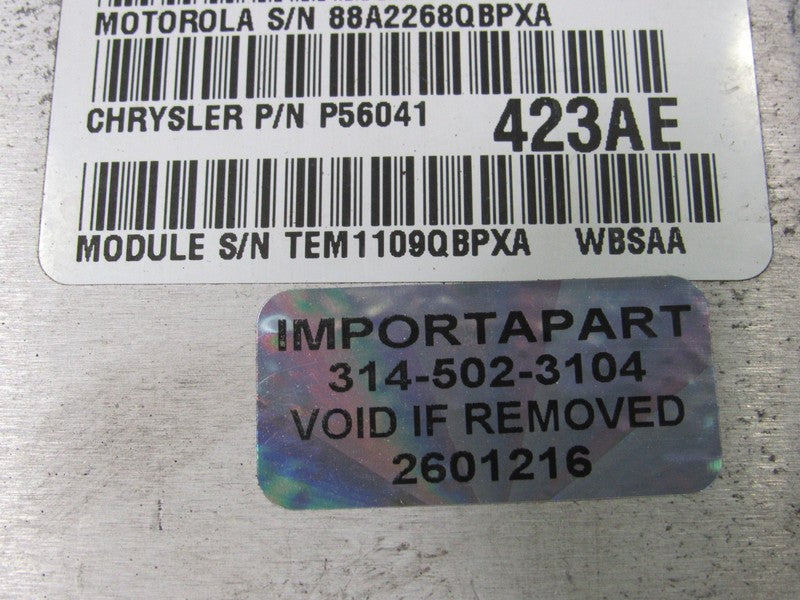 PLUG & PLAY 99 Jeep Grand Cherokee 4.0L Engine Computer ECU 56041423 P