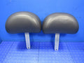 99-04 Ford Mustang Charcoal Leather 4-Way "Big" Folding Front Headrest