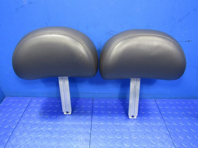 99-04 Ford Mustang Charcoal Leather 4-Way "Big" Folding Front Headrest