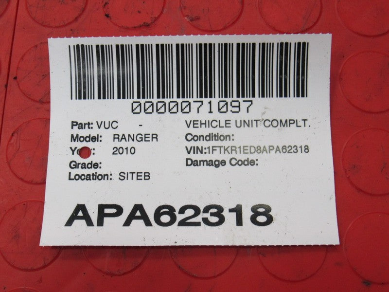 10-11 Ford Ranger 2.3L Duratec Battery Cable Wire Wiring Harness Loom 