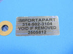 11-20 Caravan Town & Country Leather Front Right Left Seat Armrest Arm