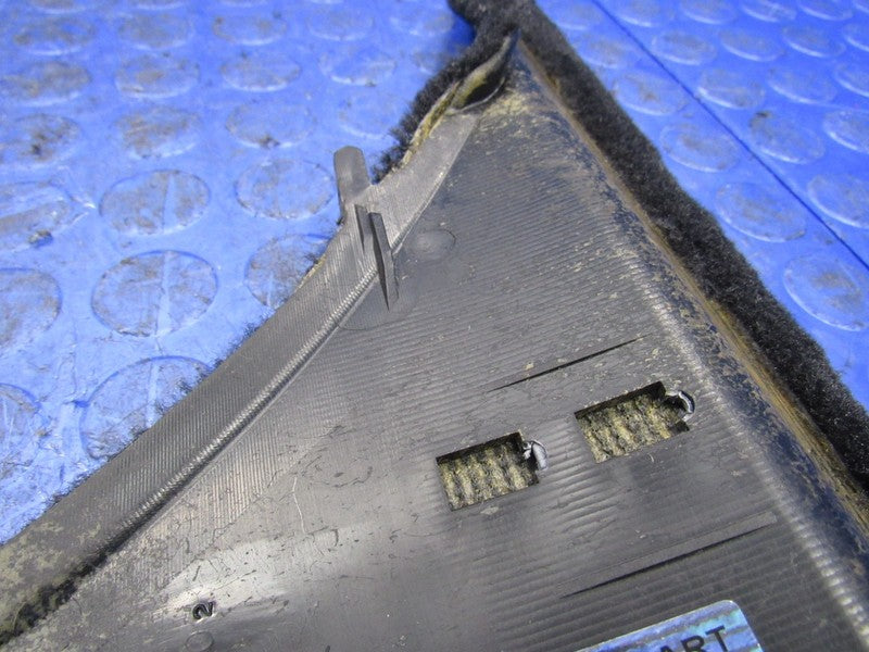 99-04 Porsche 911 Boxster Left Right Front Console Carpet Trim Set Bla