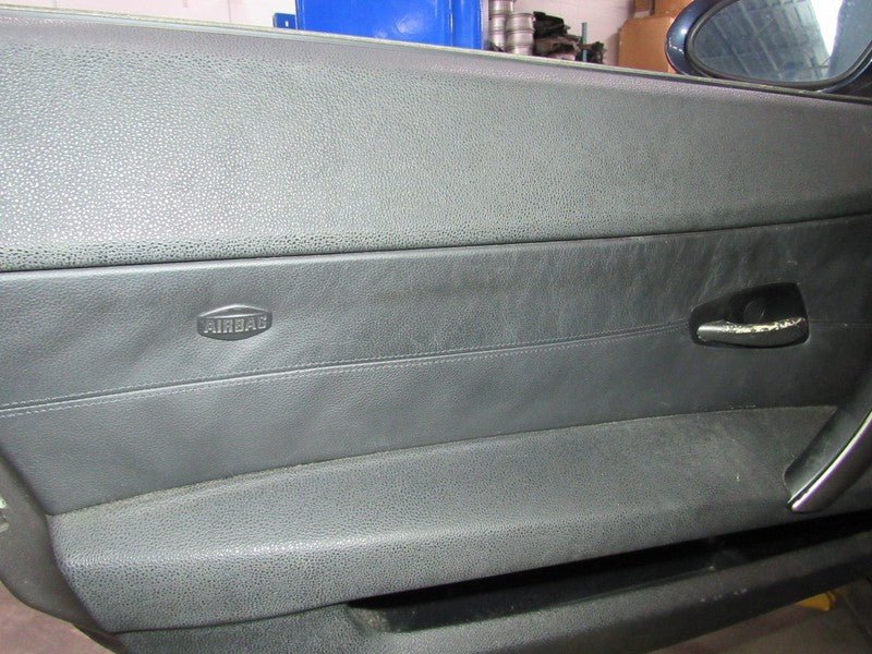 03-08 BMW Z4 Left LH Driver Side Front Door Trim Panel W/O Window Swit