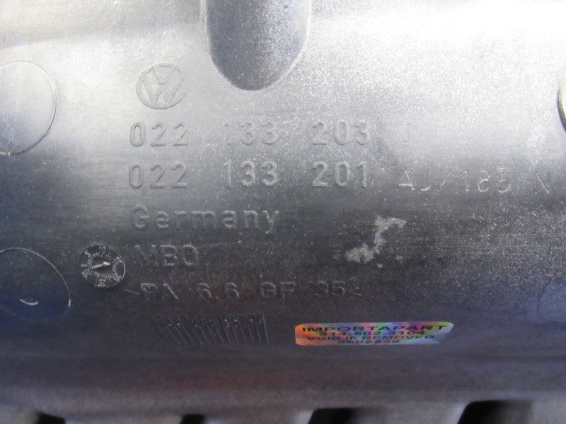 04-07 VW Touareg 3.2L V6 VR6 Upper Intake Manifold Silver 022 133 201 