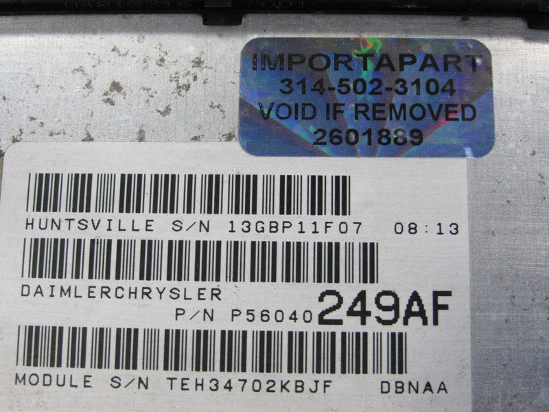 PLUG & PLAY 01 Dodge Durango 4.7L Engine Computer ECU 56040249 1889