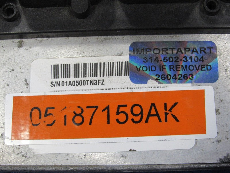 PROGRAMMED PLUG & PLAY 07 Jeep Wrangler JK 3.8L AT ECU 05187159AK 159 
